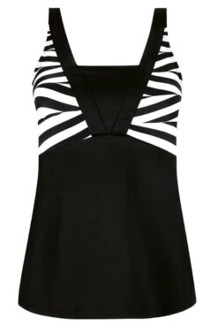Amoena Prothesen-Tankini-Oberteil Faro -Susa Verkäufe Amoena Tankini Top Faro 71623 schwarz weiss 03 1280x1280