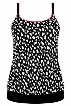 Amoena Prothesen-Tankini-Oberteil Manila -Susa Verkäufe Amoena Tankini Top Manila BL 71658 schwarz weiss 03 1280x1280